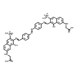 CAS 登录号：72705-43-2， 2,2'-{1,2-二氮烯二基二[4,1-亚苯基-2,1-二氮烯二基(8-羟基-6-磺基-7,2-萘二基)亚氨基]}二乙酸