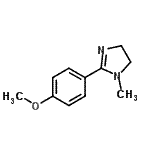 CAS#: 727408-53-9, 2-(4-Methoxyphenyl)-1-methyl-4,5-dihydro-1H-imidazole
