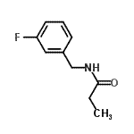CAS 登录号：727731-91-1， N-(3-氟苄基)丙酰胺