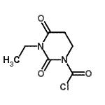 CAS#: 72820-56-5, 3-Ethyl-2,4-dioxotetrahydro-1(2H)-pyrimidinecarbonyl chloride