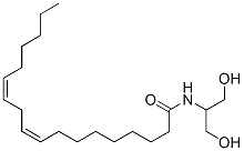 CAS 登录号：72826-67-6， (9Z,12Z)-N-(1,3-二羟基丙-2-基)十八碳-9,12-二烯酰胺