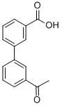 CAS 登录号：728918-66-9， 3-联苯-3'-乙酰基-羧酸