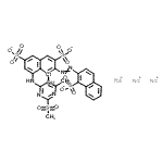 CAS 登录号：72894-26-9， 三钠5-{[5-氯-6-甲基-2-(甲基磺酰基)-4-嘧啶基]氨基}-4-羟基-3-[(1-磺酸-2-萘基)偶氮]-2,7-萘二磺酸酯
