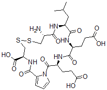 CAS 登录号：72903-48-1， 半胱氨酰-亮氨酰-谷氨酰-谷氨酰-脯氨酰-半胱氨酸环二硫醚