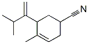 CAS 登录号：72928-01-9， 4-甲基-5-(3-甲基丁-2-烯基)环己-3-烯-1-甲腈