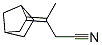 CAS#: 72928-05-3, (3E)-3-(3-Bicyclo[2.2.1]Heptanylidene)Butanenitrile