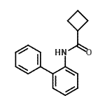 CAS 登录号：729570-83-6， N-(2-联苯基)环丁烷甲酰胺