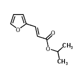 CAS 登录号：72987-57-6， 异丙基(2E)-3-(2-呋喃基)丙烯酸酯
