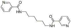CAS 登录号：73041-73-3， N-[6-(吡啶-3-羰基氨基)己基]吡啶-3-甲酰胺