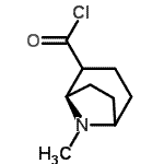 CAS#: 73045-47-3, (1R)-8-Methyl-8-azabicyclo[3.2.1]octane-2-carbonyl chloride
