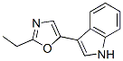 CAS 登录号：73053-81-3， 3-(2-乙基-1,3-恶唑-5-基)-1H-吲哚