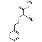 CAS#: 730964-75-7, Methyl 3-(benzylsulfanyl)-2-isocyanopropanoate
