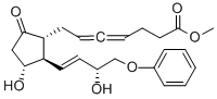 CAS#: 73121-56-9, Methyl 7-[(1S,2S,3S)-3-Hydroxy-2-[(Z,3R)-3-Hydroxy-4-(Phenoxy)But-1-Enyl]-5-Oxocyclopentyl]Hepta-4,5-Dienoate