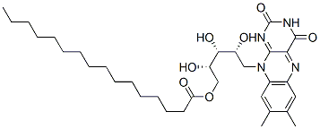CAS#: 73130-89-9, [(2S,3R,4R)-5-(7,8-Dimethyl-2,4-Dioxobenzo[g]Pteridin-10-Yl)-2,3,4-Trihydroxypentyl] Hexadecanoate