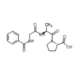 CAS 登录号：73167-84-7， N-苯甲酰基甘氨酰-L-丙氨酰-L-脯氨酸