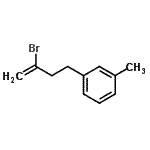 CAS#: 731772-19-3, 1-(3-Bromo-3-buten-1-yl)-3-methylbenzene