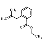 CAS 登录号：731772-82-0， 乙基2-(2-甲基-2-丙烯-1-基)苯甲酸酯