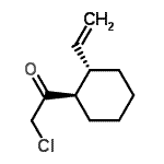 CAS#: 73193-07-4, 2-Chloro-1-[(1R,2S)-2-vinylcyclohexyl]ethanone
