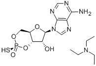 CAS 登录号:73208-40-9, SP-腺苷 3',5'-环单硫代磷酸酯三乙胺盐