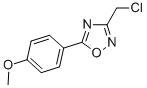 CAS#: 73217-31-9, 3-(Chloromethyl)-5-(4-Methoxyphenyl)-1,2,4-Oxadiazole