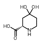 CAS#: 732225-51-3, (2S)-4,4-Dihydroxy-2-piperidinecarboxylic acid