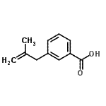 CAS#: 732249-38-6, 3-(2-Methyl-2-propen-1-yl)benzoic acid