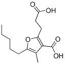 CAS 登录号：73248-95-0， 3-羧基-4-甲基-5-戊基-2-呋喃丙酸