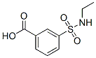 CAS 登录号：7326-74-1， 3-[(乙基氨基)磺酰基]苯甲酸