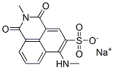 CAS#: 73263-39-5, Sodium 2,3-Dihydro-2-Methyl-6-(Methylamino)-1,3-Dioxo-1H-Benz[de]Isoquinoline-5-Sulphonate