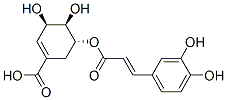 CAS#: 73263-62-4, (3R-(3alpha,4alpha,5beta))-5-((3-(3,4-Dihydroxyphenyl)-1-Oxo-2-Propenyl)Oxy)-3,4-Dihydroxy-1-Cyclohexene-1-Carboxylic Acid