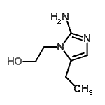 CAS 登录号：732924-79-7， 2-(2-氨基-5-乙基-1H-咪唑-1-基)乙醇