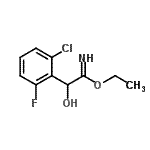 CAS 登录号：732941-64-9， 乙基2-(2-氯-6-氟苯基)-2-羟基乙亚氨酸酯