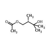 CAS 登录号：73295-11-1， (2S)-3-羟基-2,3-二甲基丁基乙酸酯