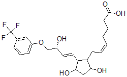 CAS 登录号：73307-38-7， (Z)-7-[(2R)-3,5-二羟基-2-[(E,3R)-3-羟基-4-[3-(三氟甲基)苯氧基]丁-1-烯基]环戊基]庚-5-烯酸