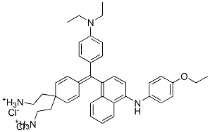 CAS#: 73309-46-3, [4-[Bis(4-Diethylaminophenyl)Methylidene]Naphthalen-1-Ylidene]-(4-Ethoxyphenyl)Azanium Chloride