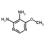 CAS#: 73318-76-0, 6-Methoxy-4,5-pyrimidinediamine