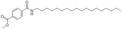 CAS 登录号：7333-86-0， 4-[(十八烷基氨基)羰基]-苯甲酸甲酯