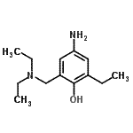 CAS 登录号：733703-91-8， 4-氨基-2-[(二乙基氨基)甲基]-6-乙基苯酚