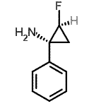 CAS#: 733738-37-9, (1R,2S)-2-Fluoro-1-phenylcyclopropanamine