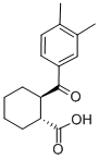 CAS 登录号：733742-84-2， 反式-2-(3,4-二甲基苯甲酰)环己烷-1-羧酸