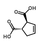 CAS 登录号：733748-94-2， (1S,2S)-3-环戊烯-1,2-二甲酸