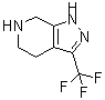 CAS#: 733757-88-5, 3-(Trifluoromethyl)-4,5,6,7-tetrahydro-1H-pyrazolo[3,4-c]pyridine