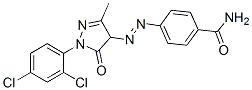 CAS#: 73384-85-7, 4-(4-Carbamoylphenylazo)-1-(2,4-Dichlorophenyl)-3-Methyl-5(4H)-Pyrazolone