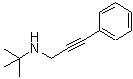 CAS#: 73402-80-9, N-(2-Methyl-2-propanyl)-3-phenyl-2-propyn-1-amine