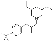 CAS#: 73403-08-4, 1-[3-(4-Tert-Butylphenyl)-2-Methylpropyl]-3,5-Diethylpiperidine