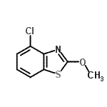 CAS#: 73443-77-3, 4-Chloro-2-methoxy-1,3-benzothiazole
