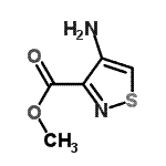 CAS#: 734492-43-4, Methyl 4-amino-1,2-thiazole-3-carboxylate