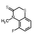 CAS#: 73500-71-7, 5-Fluoro-4-methyl-2H-1,4-benzothiazine-3(4H)-thione