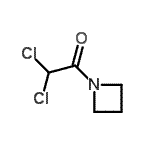 CAS 登录号：73512-38-6， 1-(1-氮杂环丁基)-2,2-二氯乙酮