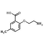 CAS#: 735199-67-4, 2-(2-Aminoethoxy)-5-methylbenzoic acid